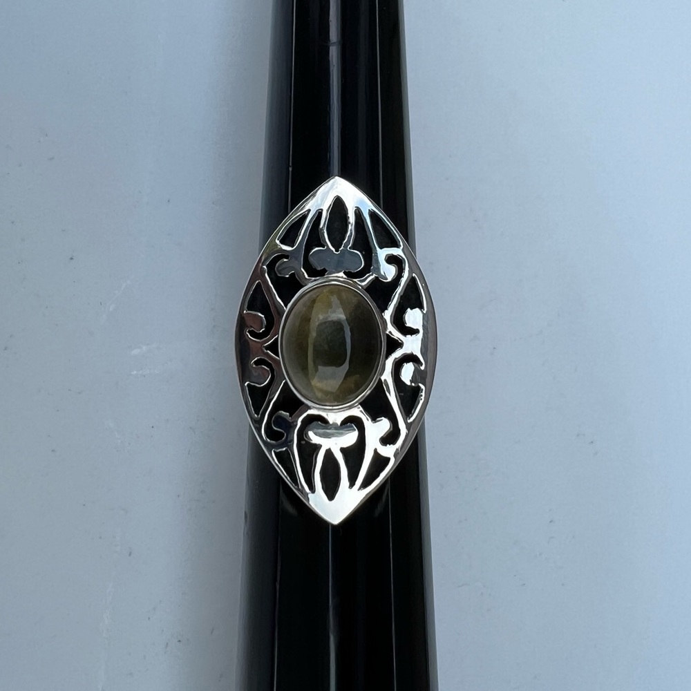 Artisan Crafted Sterling Silver Citrine Ring